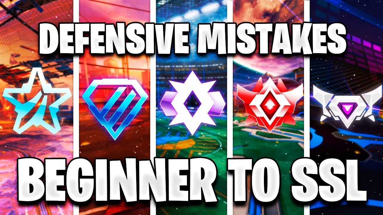 Rocket League Beginner-to-SSL DEFENSIVE MISTAKES (Ep. 2)