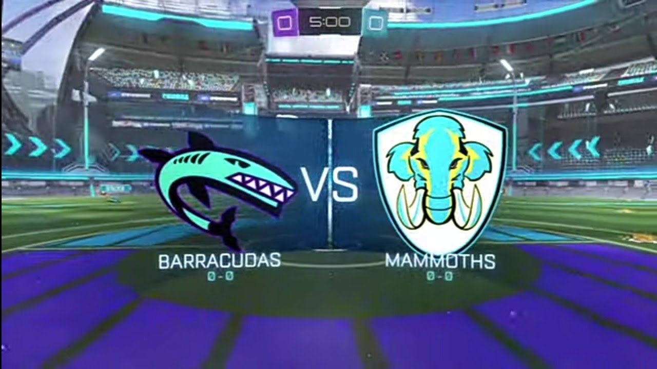 Rocket League: Game 1- Barracudas vs. Mammoths