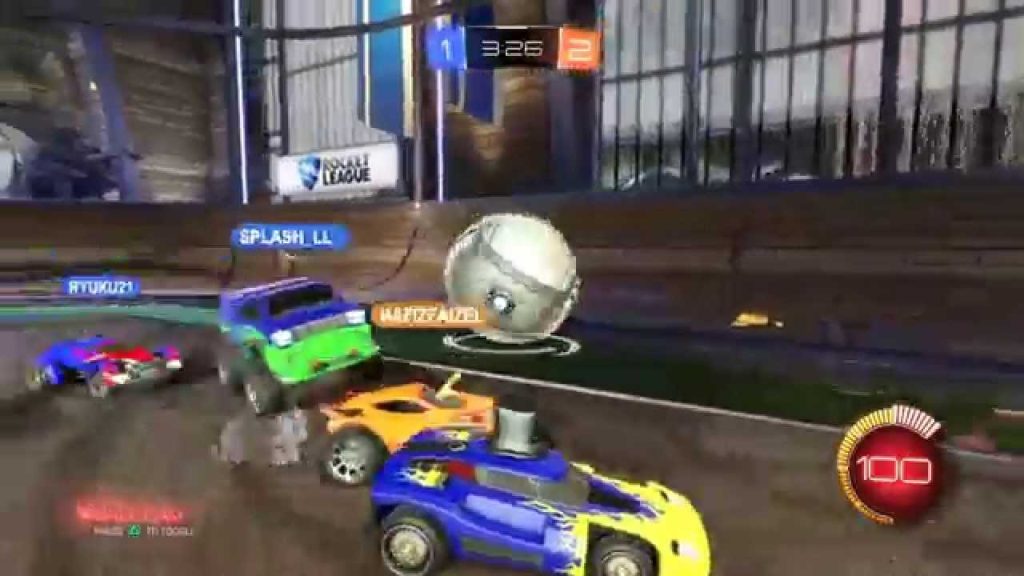Rocket League PS4 gameplay awesome goals