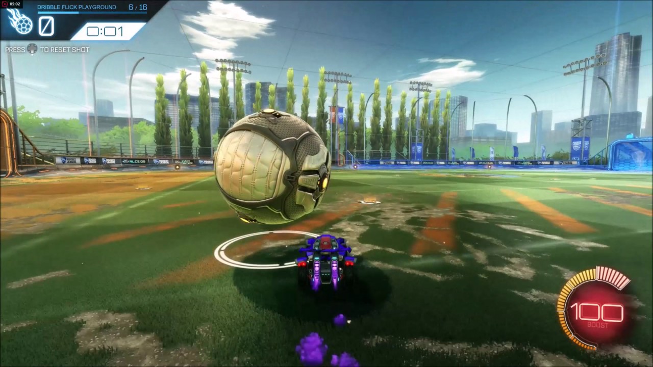 Rocket League Training | Dribbling Flick Playground