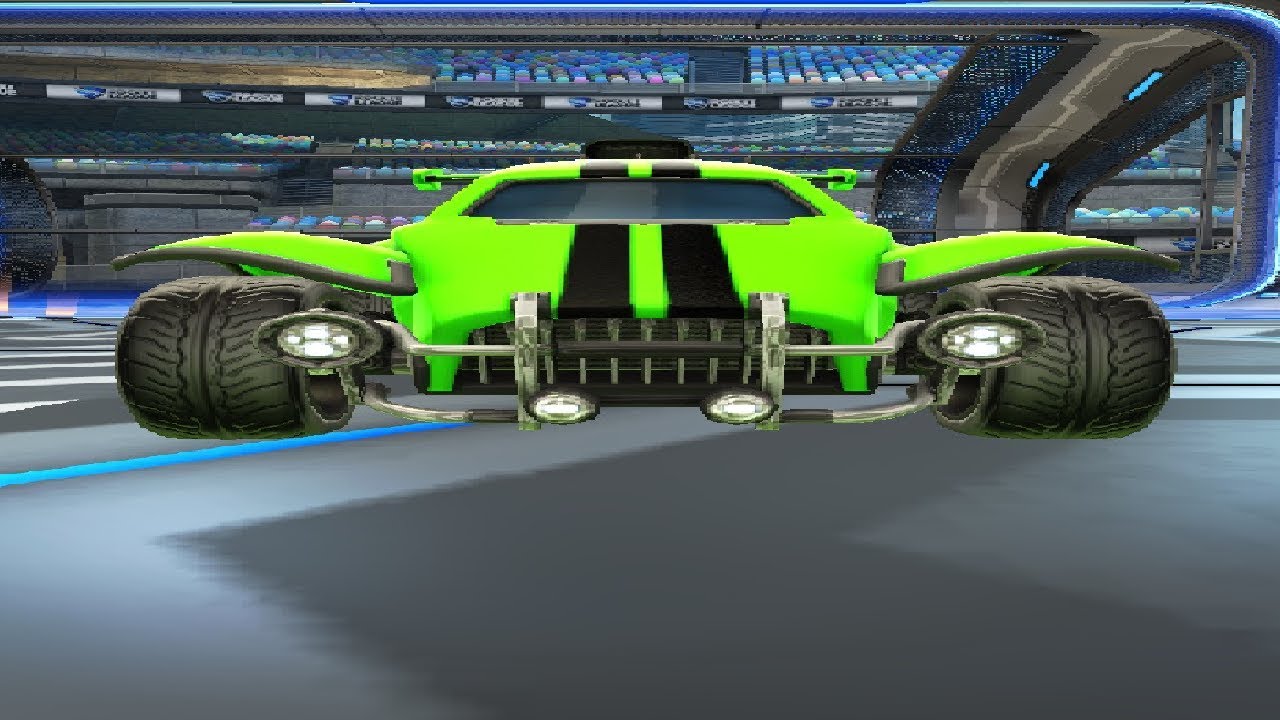 Rocket League on STRETCHED Resolution (thiccc octane)