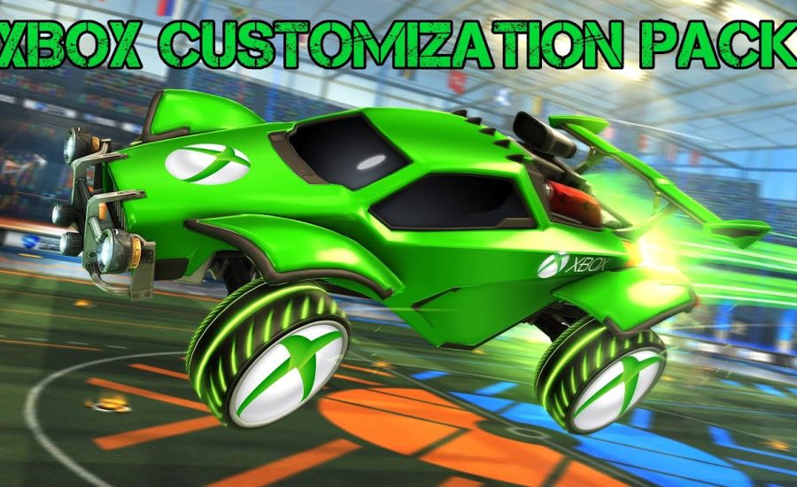 Rocket League:Xbox One Edition-An Xbox Themed Car?! (20)