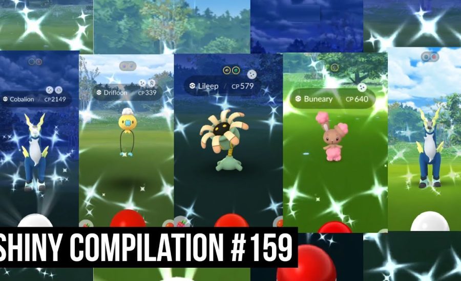 SHINY COBALION IS BACK! - Pokemon GO Shiny Compilation #159