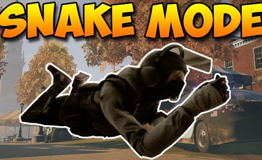 SNAKE MODE! - RAINBOW SIX SIEGE!