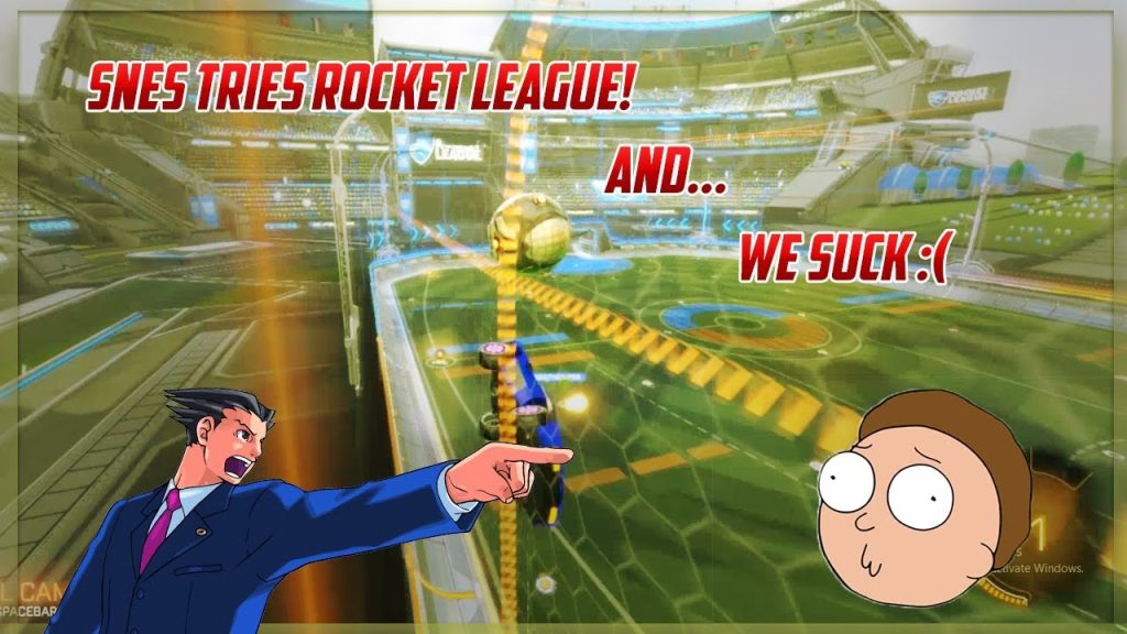 SNES TRIES ROCKET LEAGUE! (Rocket League Funny Moments) Ft. SnesTheSuperSter, Redwood