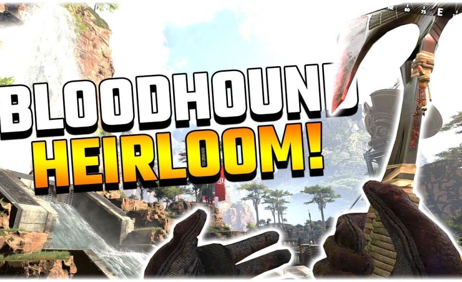 SOLO With the NEW Bloodhound Heirloom!! (Apex Legends PS4)