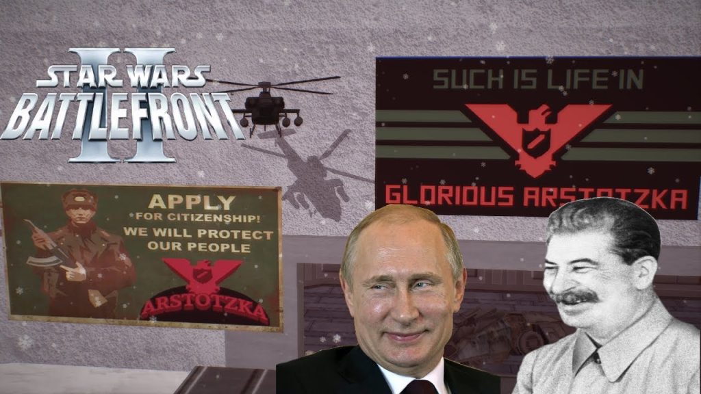 STALIN WOULD BE PROUD OF THIS MAP! Star Wars Battlefront 2 Mods: Glory to Arstotzka (Dark Reign)