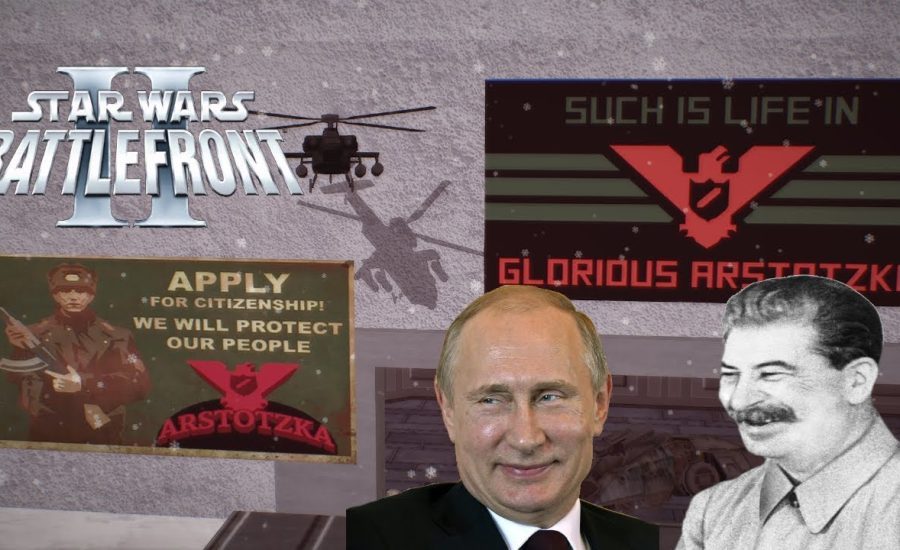 STALIN WOULD BE PROUD OF THIS MAP! Star Wars Battlefront 2 Mods: Glory to Arstotzka (Dark Reign)