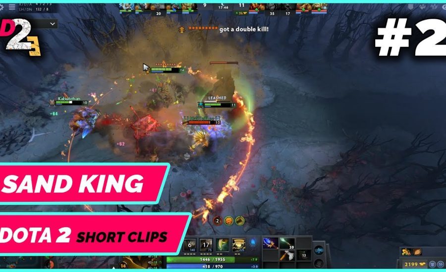 Sand King Rampage | Dota 2 Short Clips 2021 #2