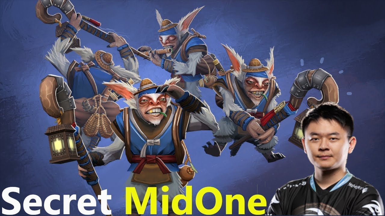 Secret MidOne  Meepo gameplay #2 dota 2 patch 7.22c