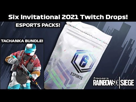 Six Invitational 2021 Twitch Drops! - Rainbow Six Siege