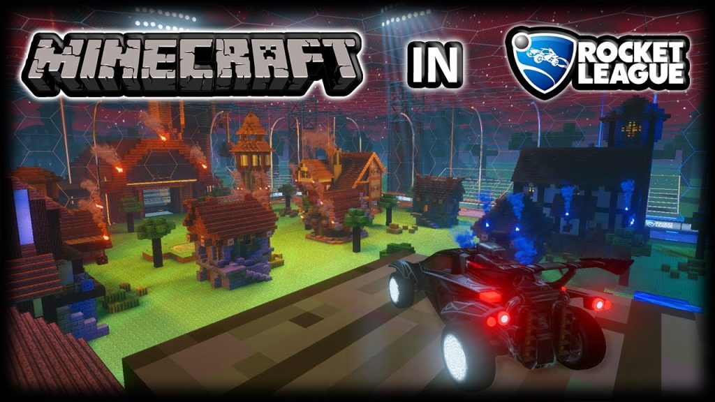 So I Created Minecraft Inside Rocket League...