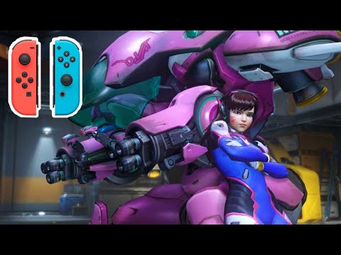 So I played Overwatch for the FIRST TIME on Nintendo Switch... (Gameplay)