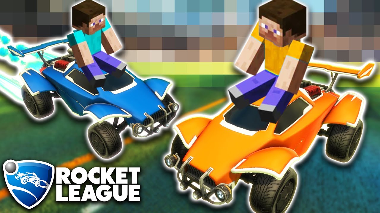 Someone created ROCKET LEAGUE in MINECRAFT, and it's incredible!