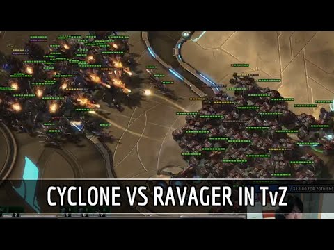 StarCraft 2: Cyclone vs Ravager in TvZ