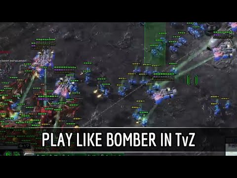 StarCraft 2: Play like Bomber in TvZ