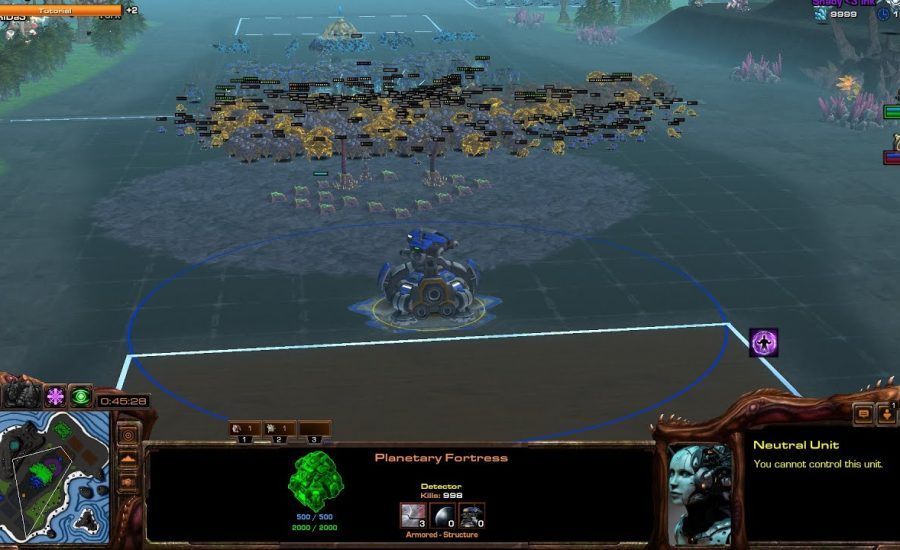 StarCraft 2 - Practicing Strategy in Arcade Mode