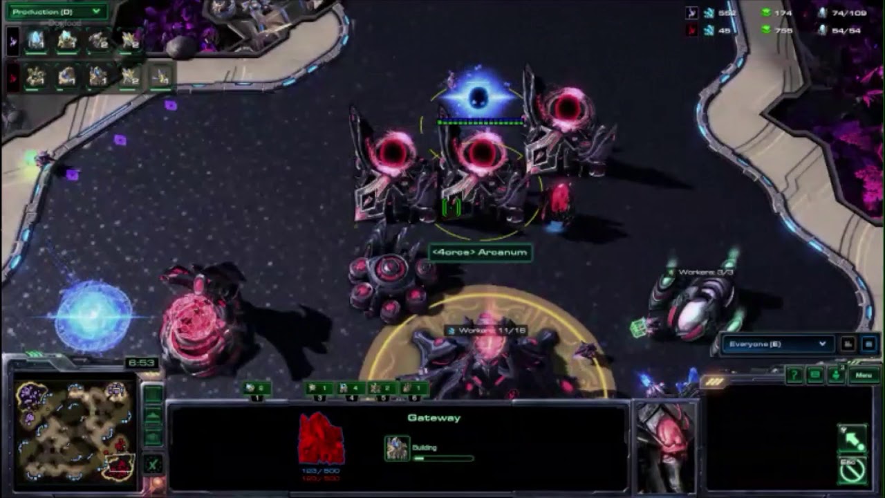 StarCraft 2 The Emperor Vs Arcanum Match 3