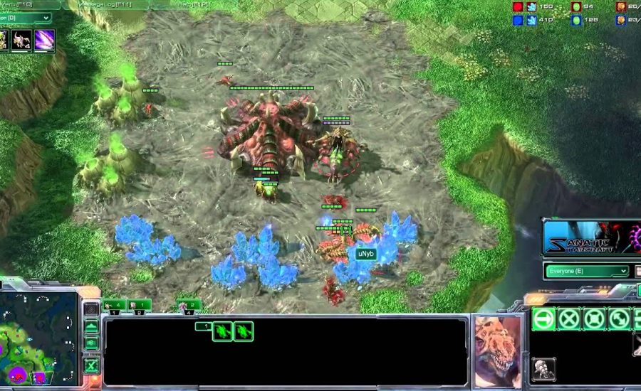 Starcraft 2 [HD] Sanatic vs. uNyb