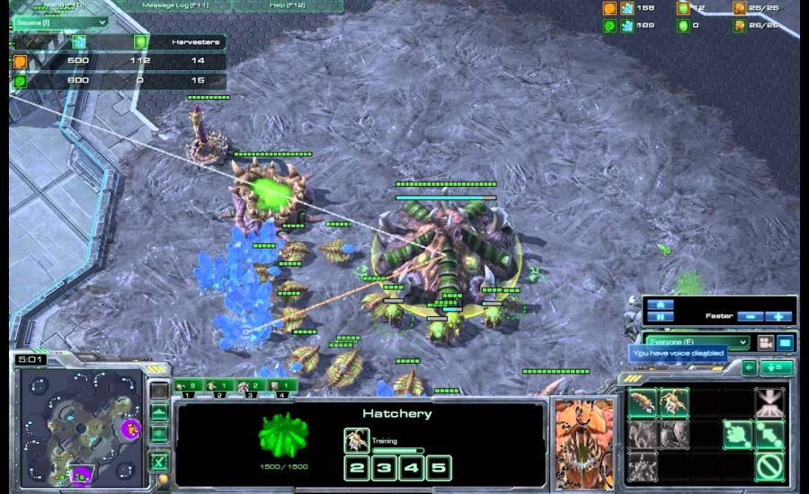 Starcraft - GO4SC2 MONTHLY FINALS FEBURARY - acerbly vs eel Game #1