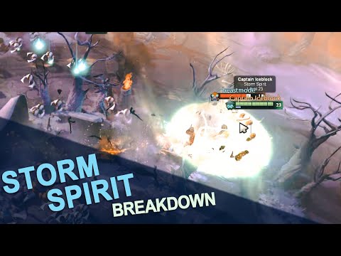 Storm Spirit - Step By Step Match Breakdown | Analysis | Dota 2 Guide