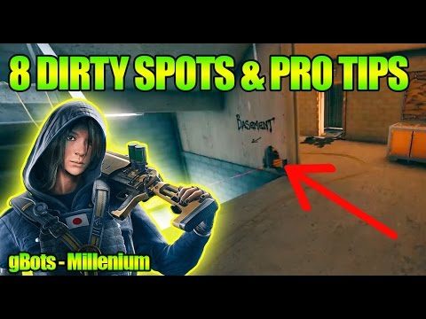 Super dirty angle you must try! 8 Pro tips from gBots - Millenium | Rainbow Six Siege guide and tips