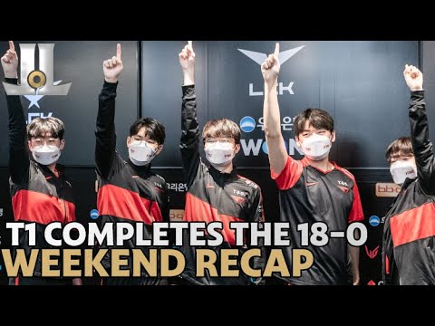 #T1 Completes the 18-0 Season, #TSM Doubles Their Wins | Weekend Recap