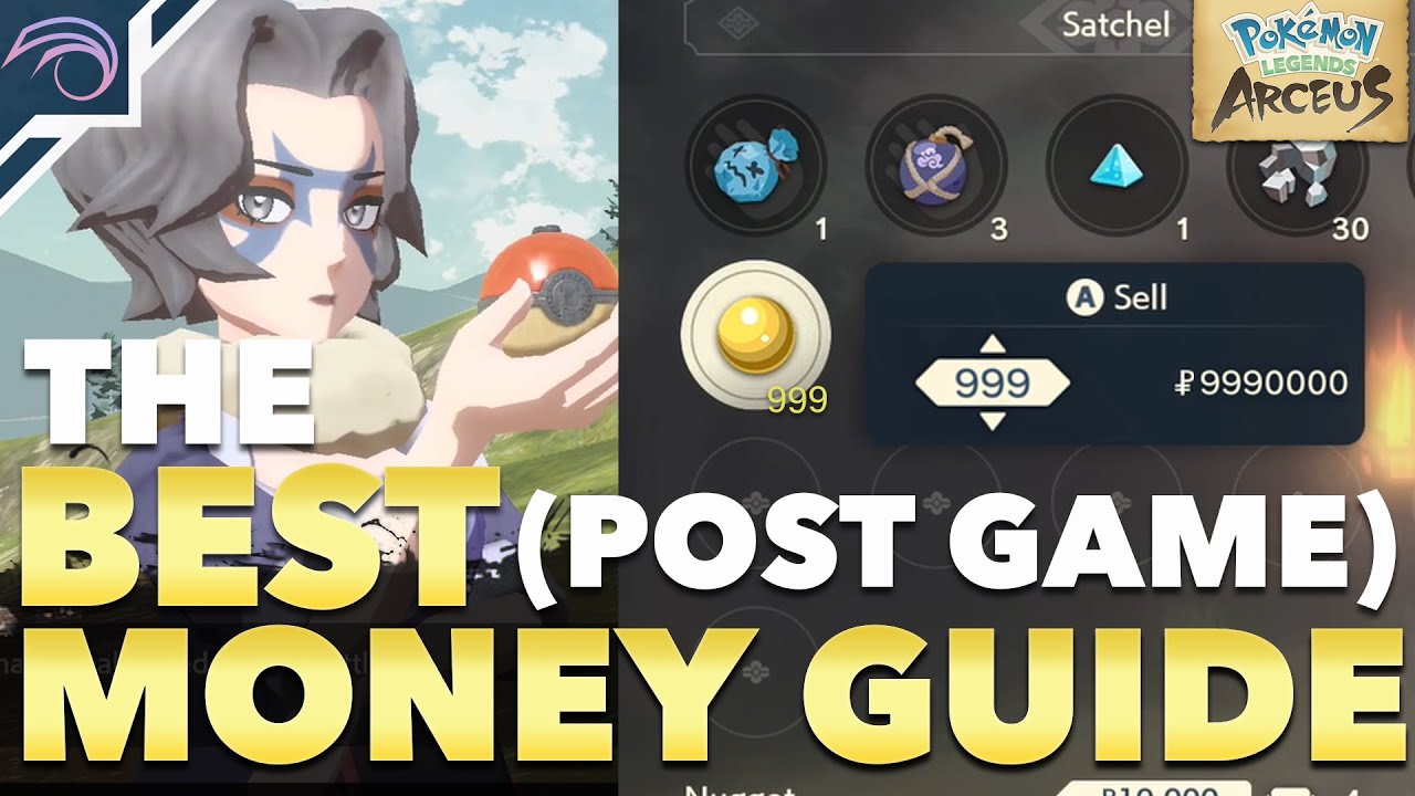 THE BEST MONEY FARMING METHOD POST GAME in Pokemon Legends Arceus