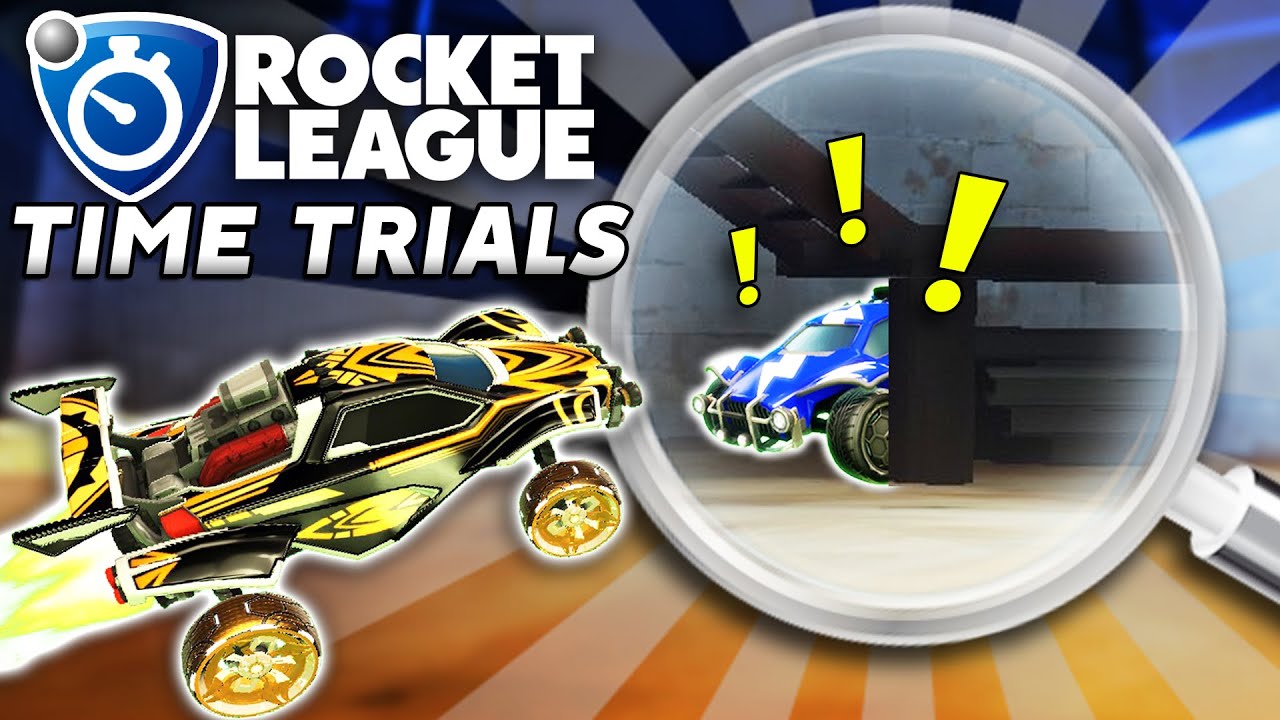 THE ROCKET LEAGUE TIME TRIALS - HIDE N SEEK EDITION