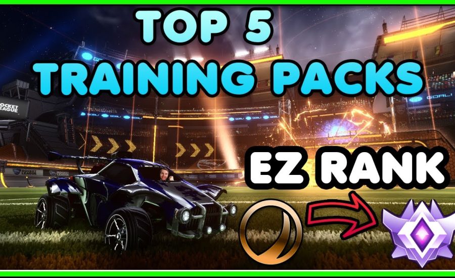 TOP 5 Training Packs To Improve Your MECHANICS Quick & Easy! | Rocket League [2020]