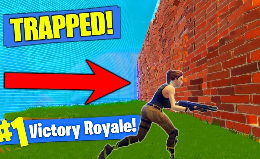 TRAPPING ENEMIES IN THE STORM In Fortnite Battle Royale!