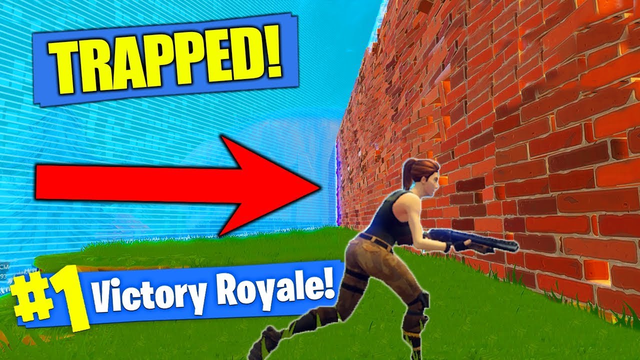 TRAPPING ENEMIES IN THE STORM In Fortnite Battle Royale!