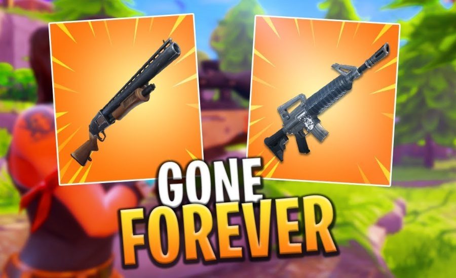TWO WEAPONS ARE GETTING REMOVED NEXT UPDATE - Fortnite: Battle Royale