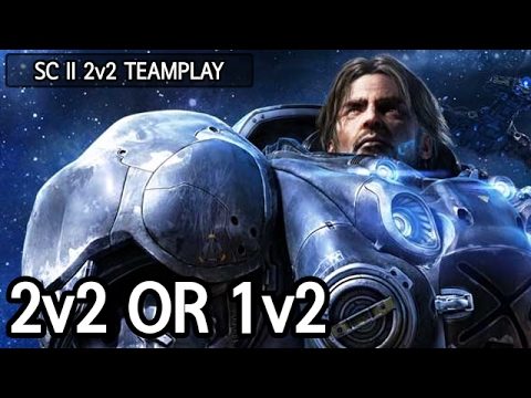 Teamplay 2v2 or 1v2 l StarCraft 2: Legacy of the Void l Crank