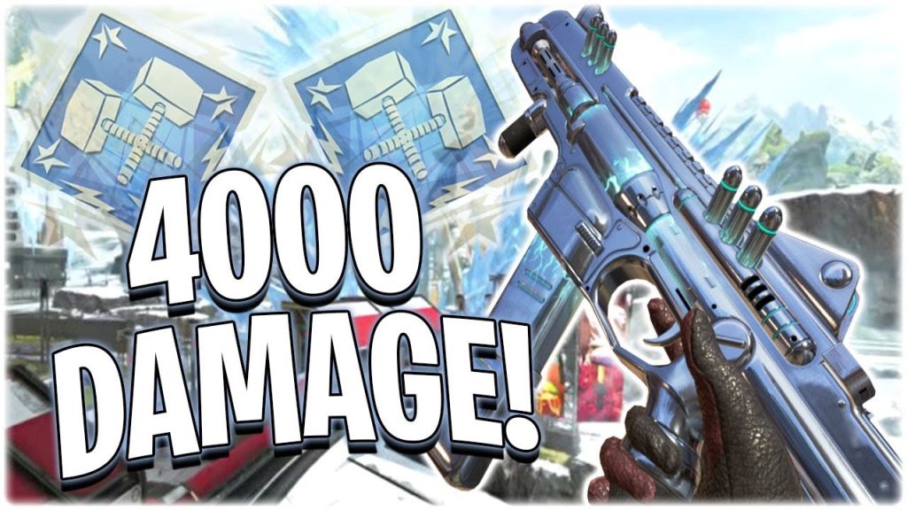 The Clutch Revive and Dropping 4,000 Damage!! (Apex Legends PS4)