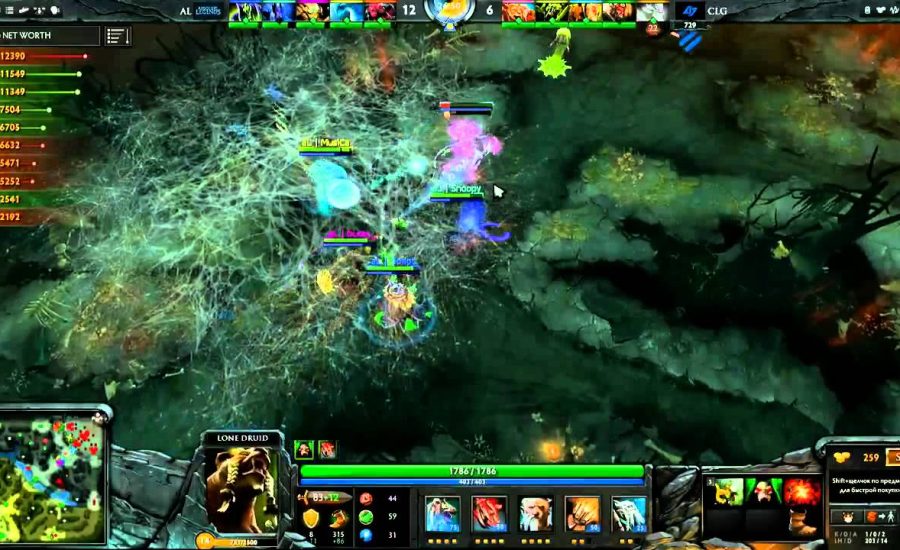 The International Dota 2. AL vs CLG, game 2 part 1