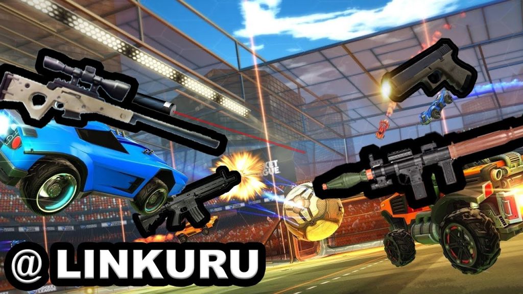 The NEW & IMPROVED Guns Mod for Rocket League!