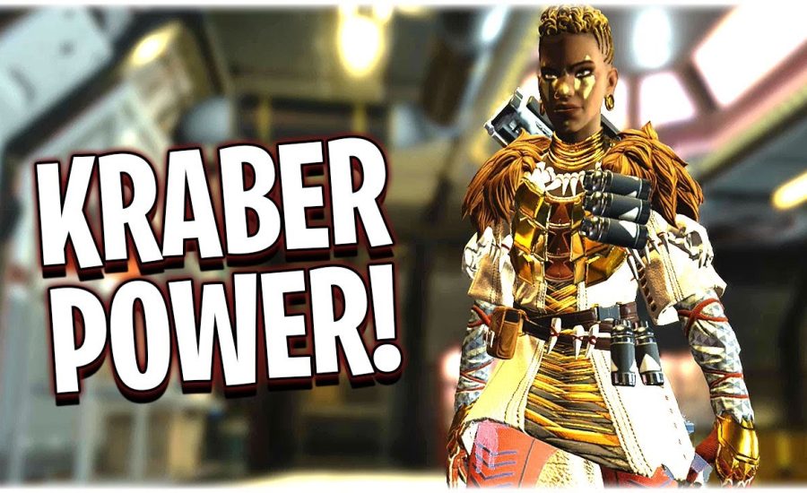 The POWER of a Kraber.. (Apex Legends PS4)