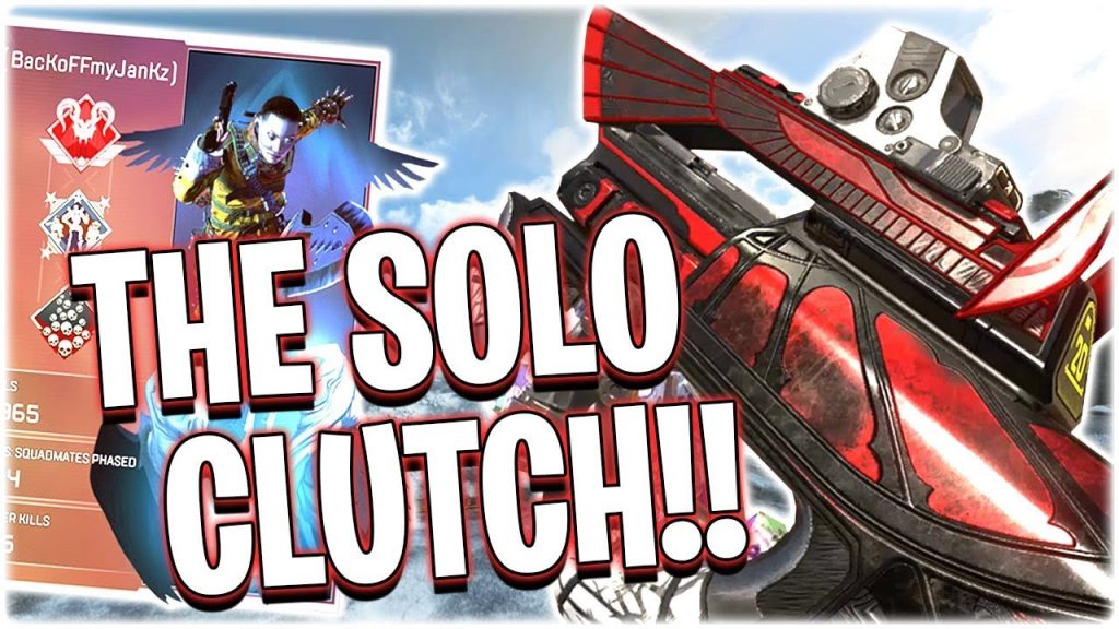 The SOLO CLUTCH!! (Apex Legends PS4)