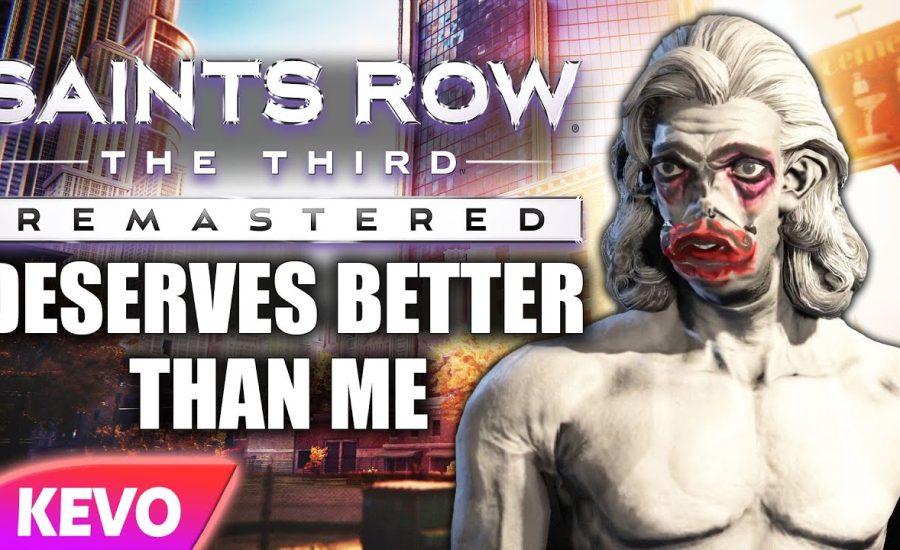 The Saints Row The Third remaster deserves better than me