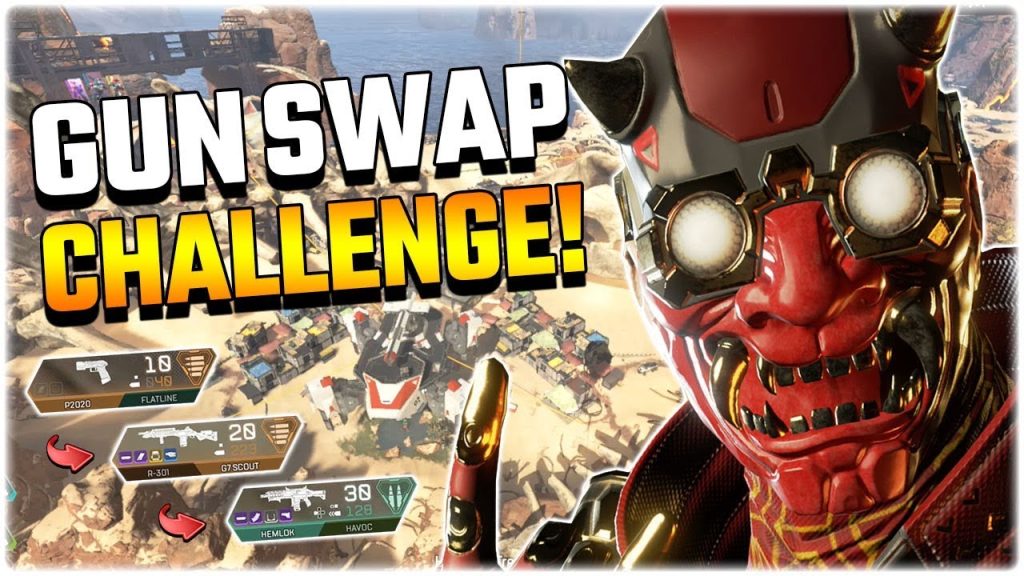 The WEAPON SWAP CHALLENGE! (Apex Legends PS4)