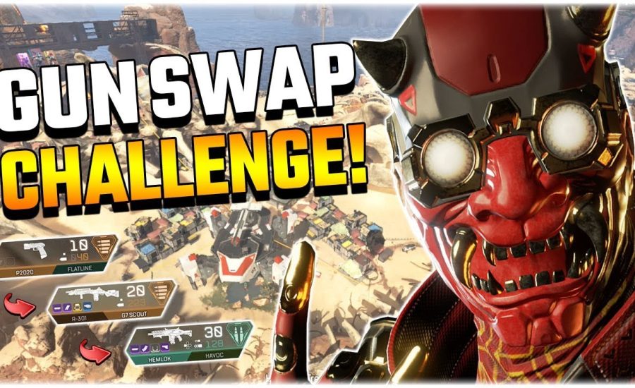 The WEAPON SWAP CHALLENGE! (Apex Legends PS4)