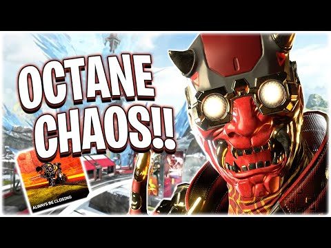 This is Octane CHAOS!! (Apex Legends PS4)