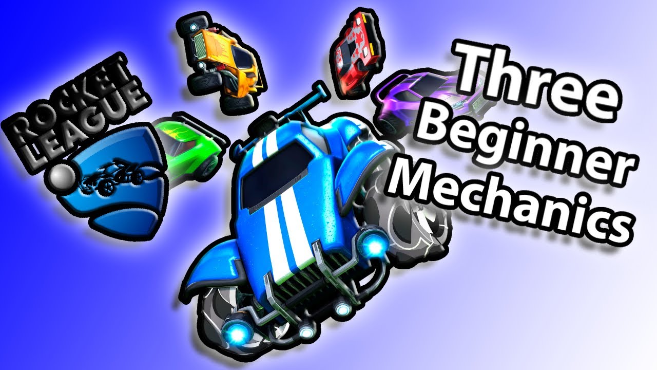 Three Beginner Mechanics You Need To Learn For Rocket League!!!