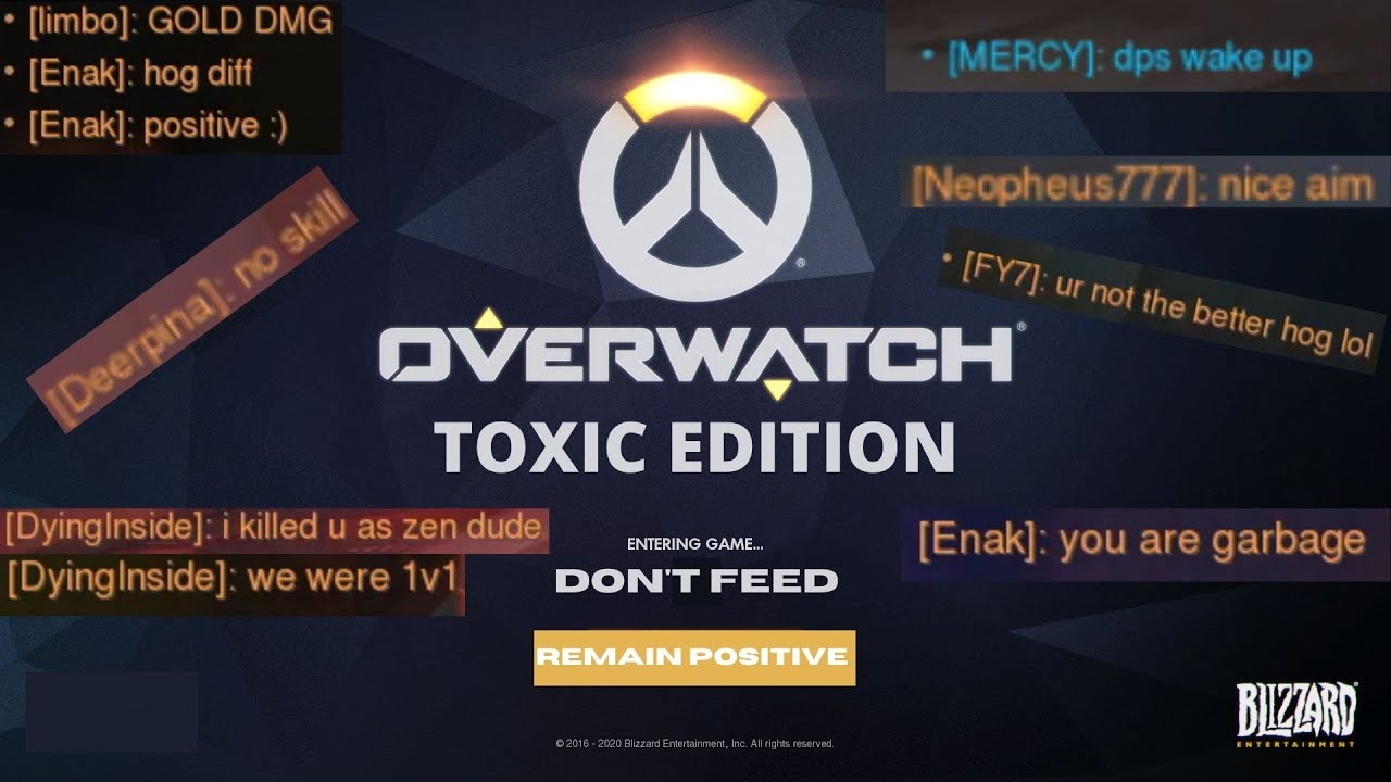 Tilting Toxic Overwatch