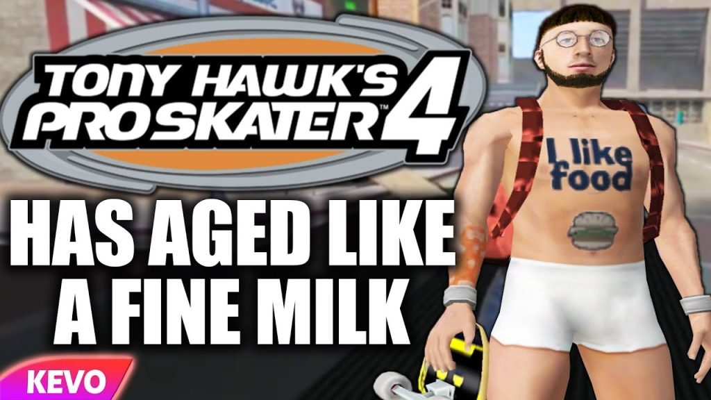 Tony Hawk Proskater 4 has aged like a fine milk