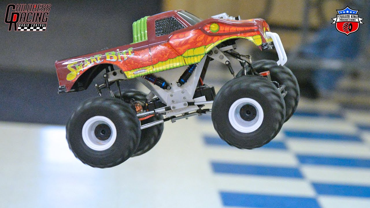 Trigger King R/C Productions: Childress Racing Sport Mod Monster Trucks Qualifying for Bracket 1