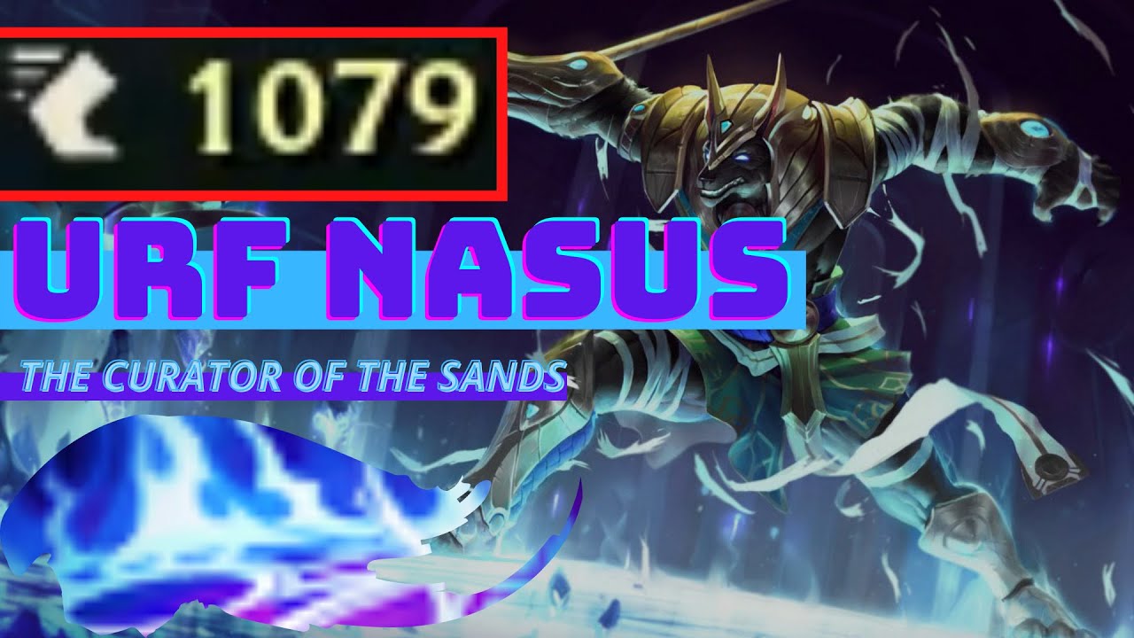 URF! | 1079 Move speed AP Nasus Gameplay (Zooming) - League of Legends