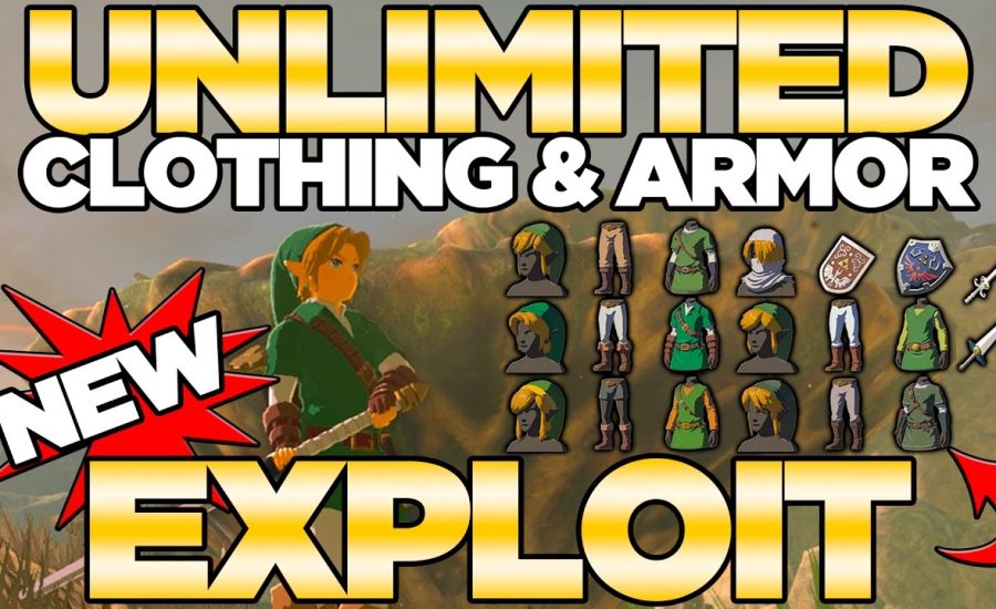 Unlimited Clothing & Armor Exploit with Amiibos in Breath of the Wild | Austin John Plays