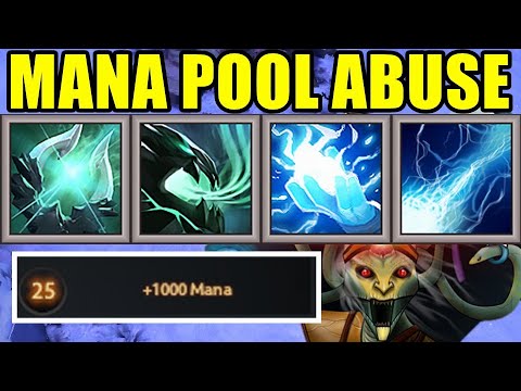 Unlimited Mana + Ball Lightining | Dota 2 Ability Draft